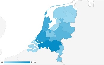 Provincies waar de klanten van Assmann Verspaningstechniek te Zevenbergen zich bevinden: belangrijkste provincies zijn Noord Brabant, Noord Holland en Zuid Holland.